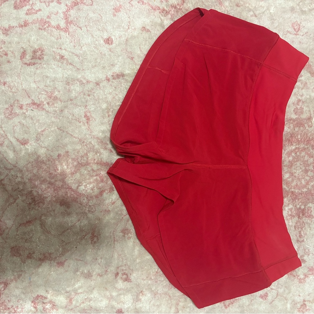 Red Athletic Shorts